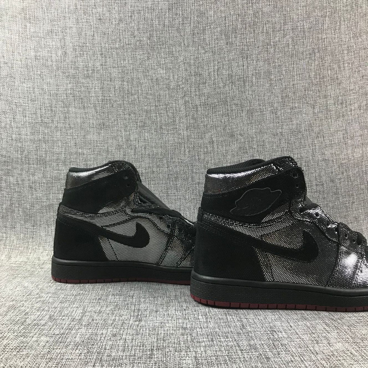 Air Jordan 1 Mid Modern Black Silver AJ1 Classic