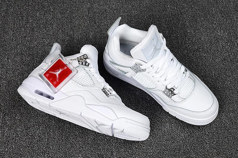 Air Jordan 4 All White AJ4 Classic