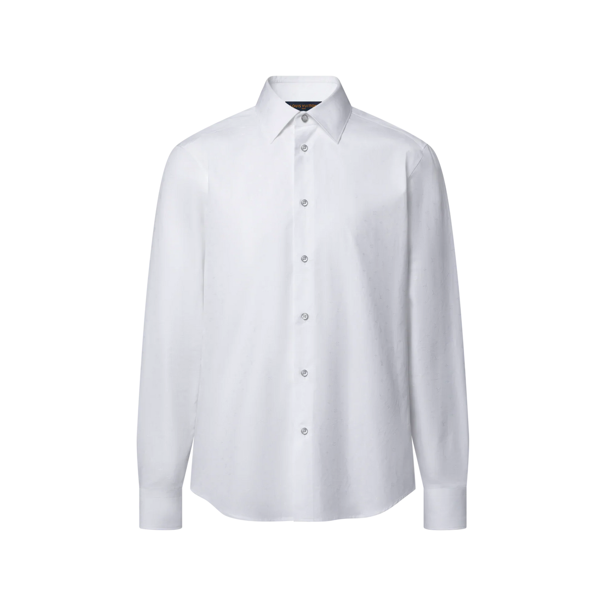 Men's Mini Monogram Cotton Poplin Shirt