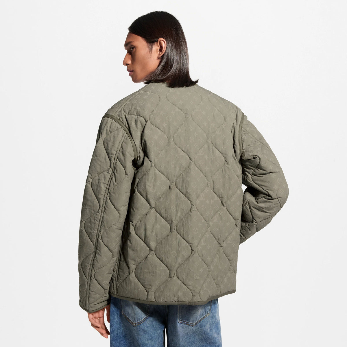 Men's Monogram Quilted Liner Jacket