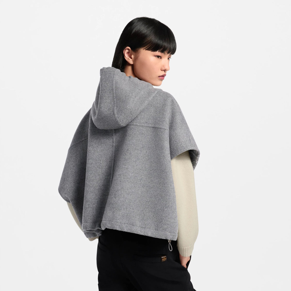 Women's Sleeveless Double Face Coat