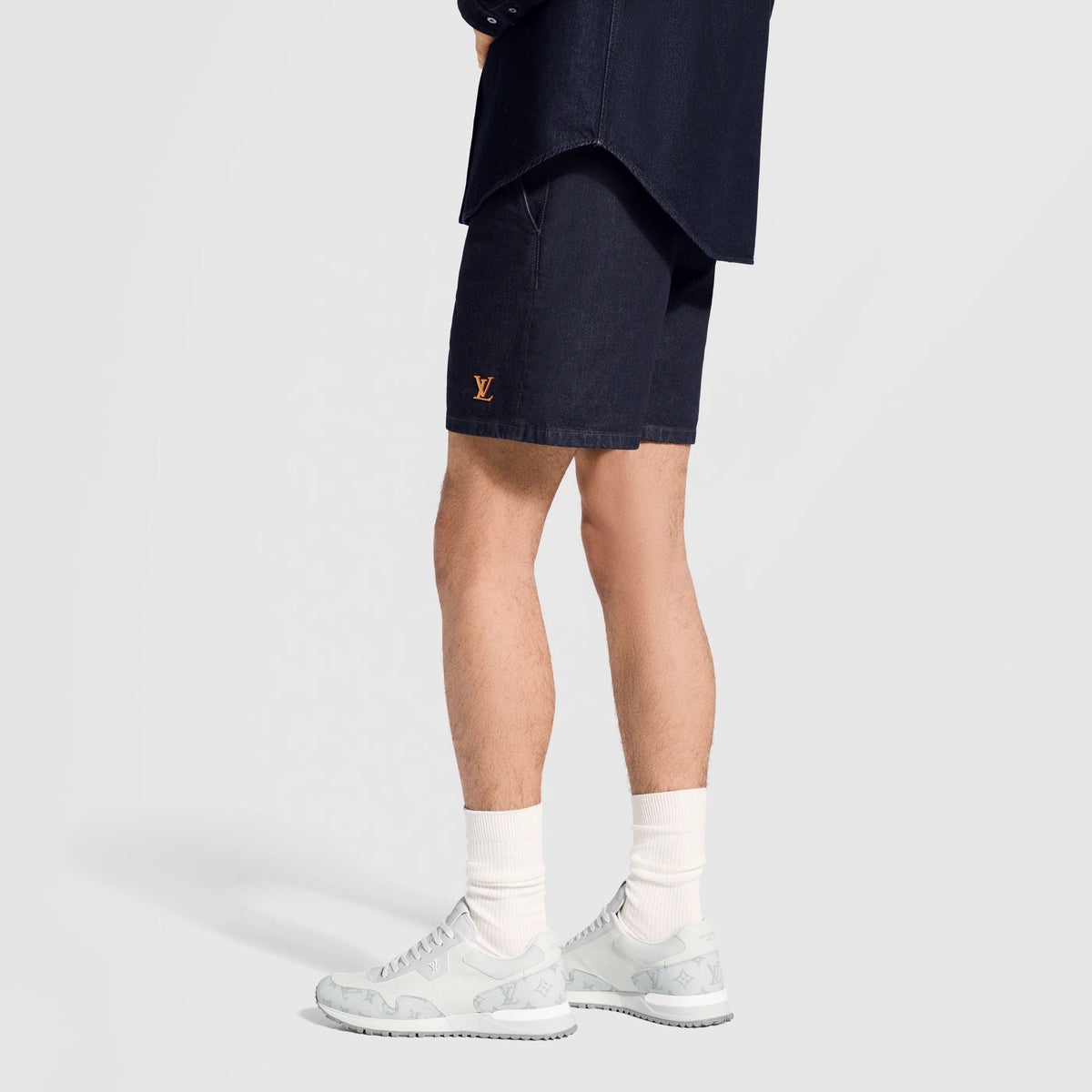 Men's Tailored Denim Shorts