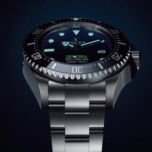 136660 Sea-Dweller Deepsea D-Blue Dial 44mm Stainless Steel Menâ€TMs Watch