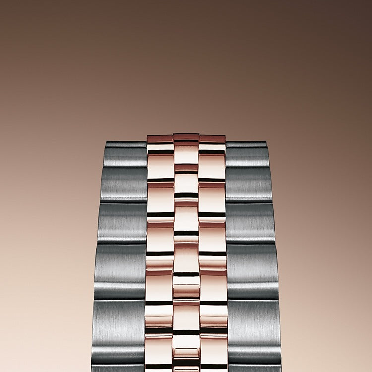 Lady-Datejust 28, Oystersteel and 18k Everose Gold, Ref# 279381RBR-0009