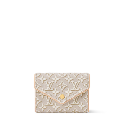 Women's Victorine Wallet Monogram Emblème Jacquard Compact Wallet M2A151