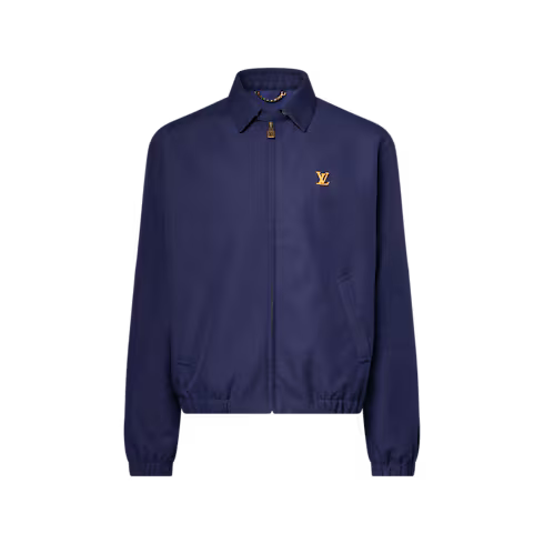 Men's Cotton-Wool Blend Coach Jacket
