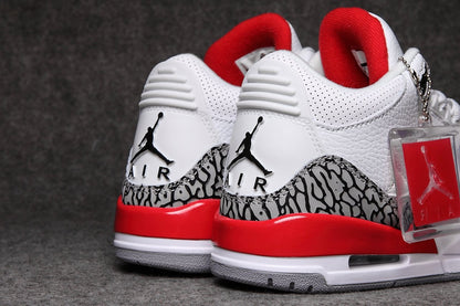 Air Jordan 3 White Cement x Orange AJ3 Classic