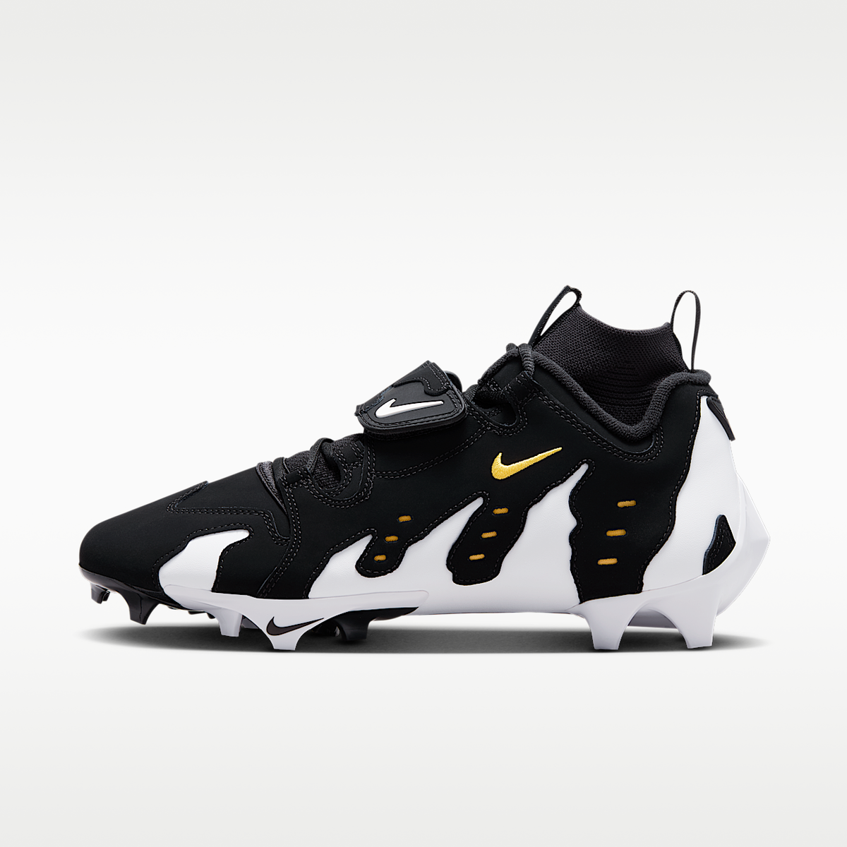 Diamond Turf 96 TD Football Cleats Black/Varsity Maize/White
