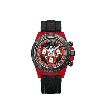 Diw Daytona quartz fiber lucky player 3 (casino v.3) 40mm red quartz