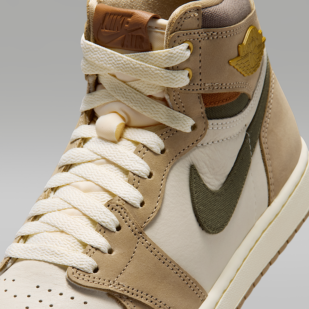 Air Jordan 1 High OG "Khaki" Shoes For Women