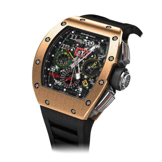 ðŸ"¥ðŸ"¥Best selling specialsðŸ"¥ðŸ"¥-RICHARD MILLE RM 11-02 Automatic Flyback Chronograph Dual Time Zone Rose Gold