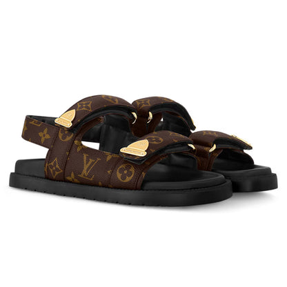 Louis Vuitton LV Sunset Sandals â€˜Brownâ€™