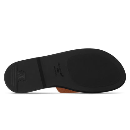 LV Portofino Mule Cognac Brown