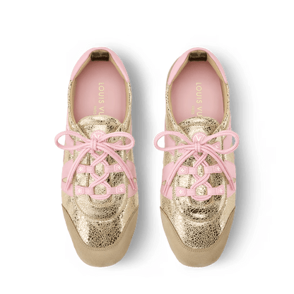 LV Sneakerina Gold Pink