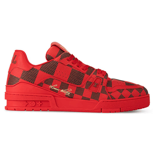 Louis Vuitton LV Trainer Sneaker â€˜DarkRedâ€™