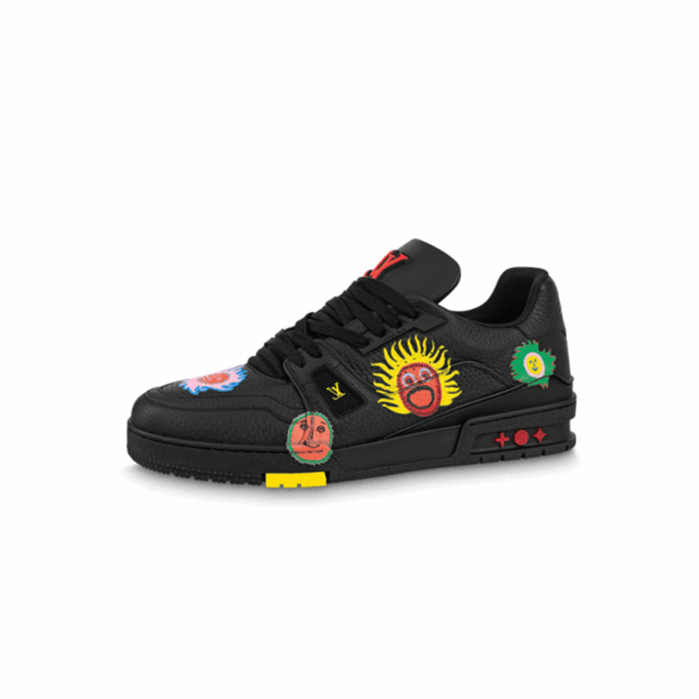 Louis Vuitton LV Trainer Sneaker x Yayoi Kusama â€˜Black Printâ€™