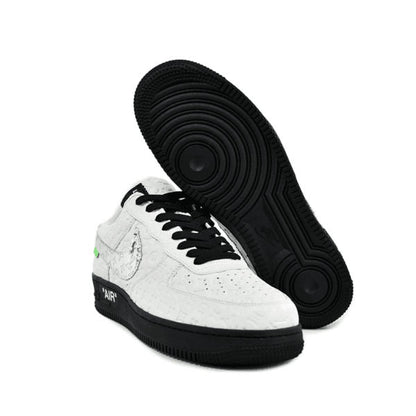 Louis Vuitton x Nike Air Force 1 Low â€˜White Black Silverâ€™