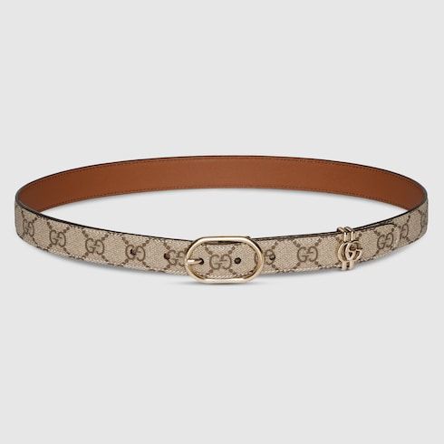 Women's Monogram Oval Buckle Belt