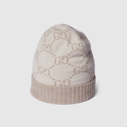 Women's Monogram Cashmere Jacquard Hat
