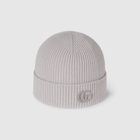 Women's Cashmere Hat with Patch