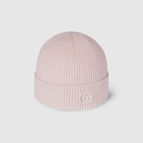 Women's Cashmere Hat with Patch