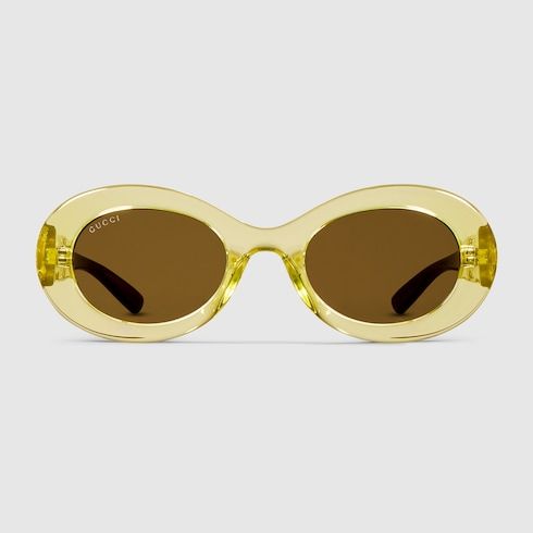 Women's Oval Frame Sunglasses