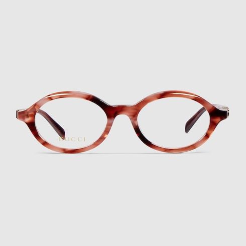Women's Oval Frame Glasses