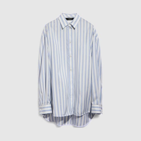 Women's Interlocking G Silk Jacquard Shirt