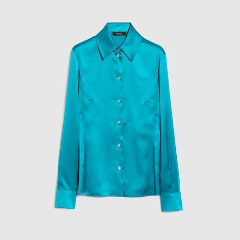 Women's Silk Satin Shirt