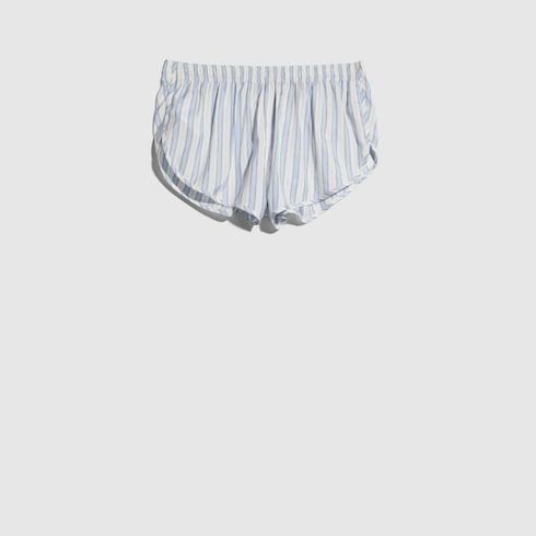 Women's Interlocking G Silk Baiadera Jacquard Shorts