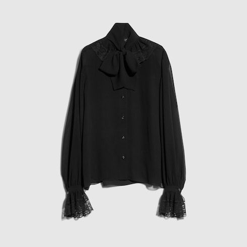 Women's Light Silk Georgette Shirt