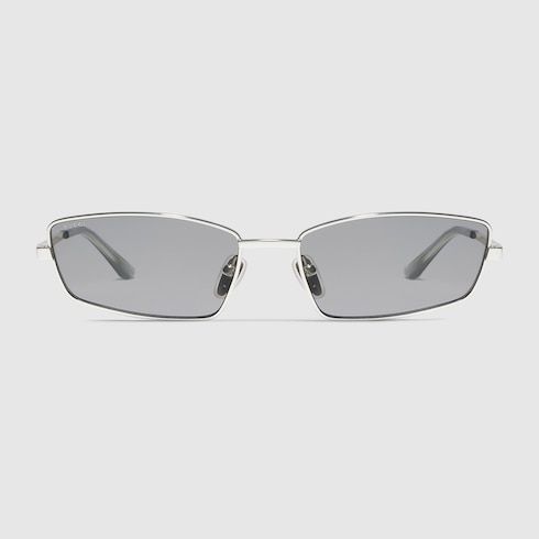 Men's Rectangular Frame Sunglasses