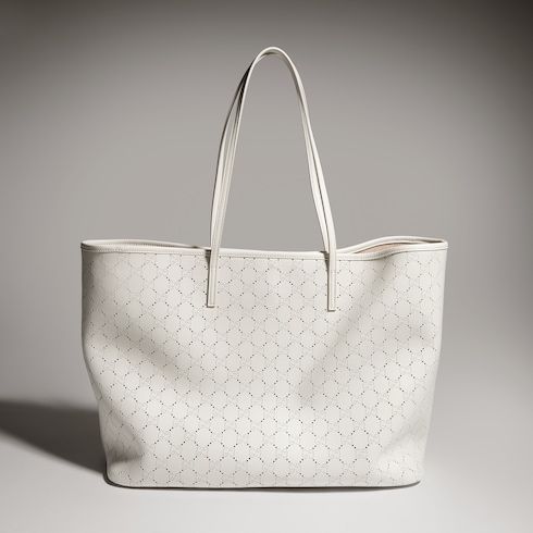 Tribeca Large Tote Bag With Perforated GG Leather