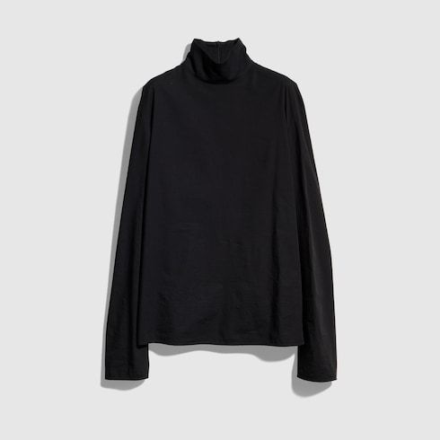 Women's Washed Cotton Poplin Long-Sleeved T-Shirt