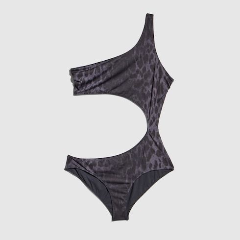 Women's Printed Stretch Jersey Swimsuit