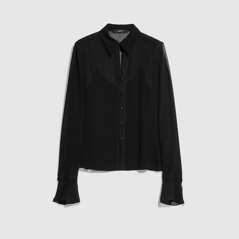 Women's Light Silk Georgette Shirt