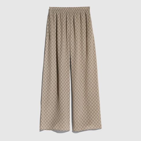 Women's Printed Silk Leisure Pants