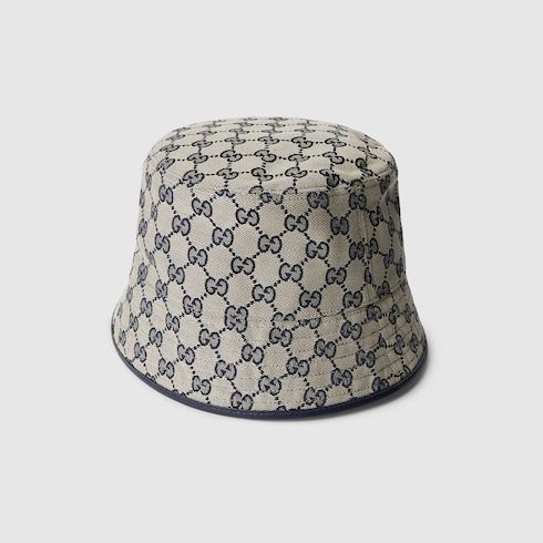 Women's GG Cotton Canvas Bucket Hat