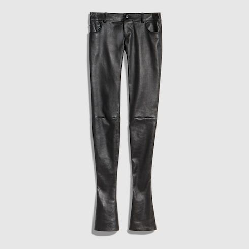 Women's Lightweight Stretch Leather Pants
