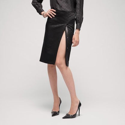 Women's Viscose Jacquard Skirt