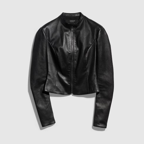 Women's Lightweight Stretch Leather Jacket