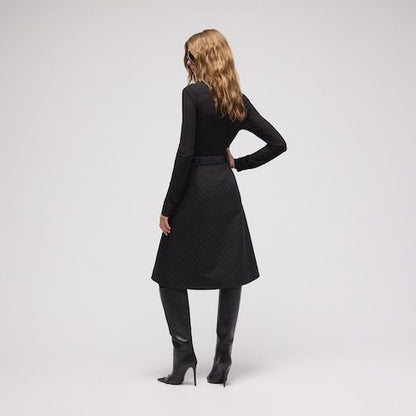Women's Cotton Blend Midi Skirt