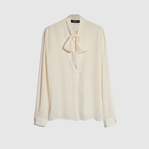 Women's Light Silk Crêpe de Chine Shirt
