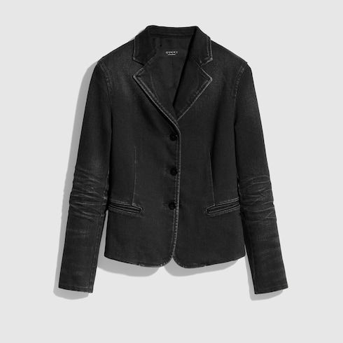 Women's Stretch Cotton Denim Jacket