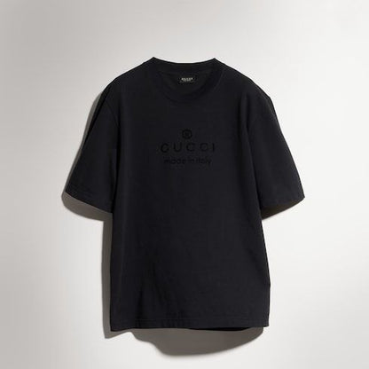 Men's Devoré Print Cotton Jersey T-Shirt
