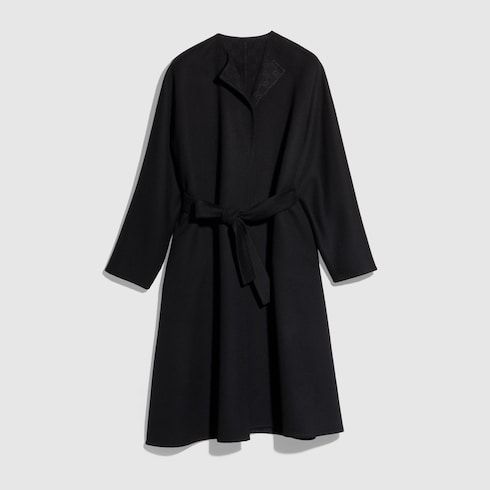 Women's Wool Silk Long Coat