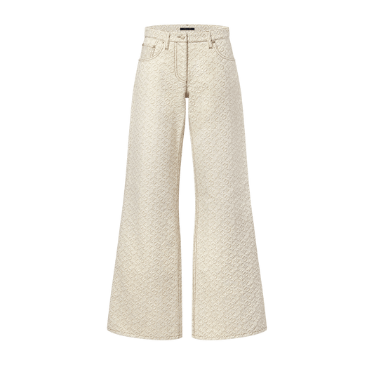 Women's 3D Monogram Jeans