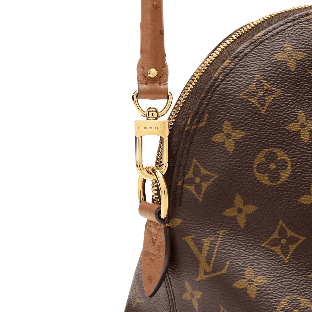 Women's Alma MM Soft Celebration Monogram Coated Canvas Tote Bag N30049