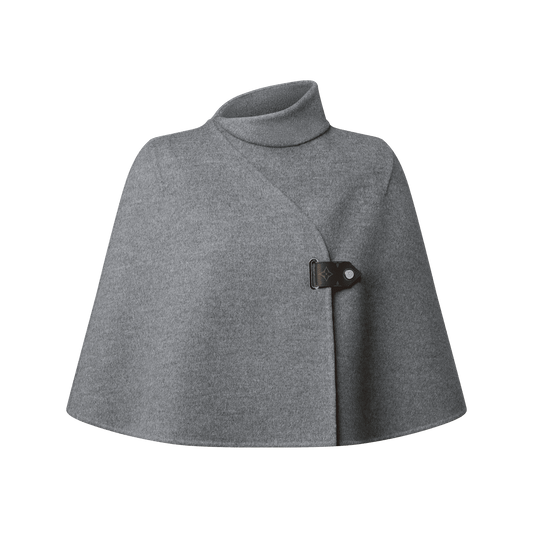 Women's Asymmetrical Collar Cape