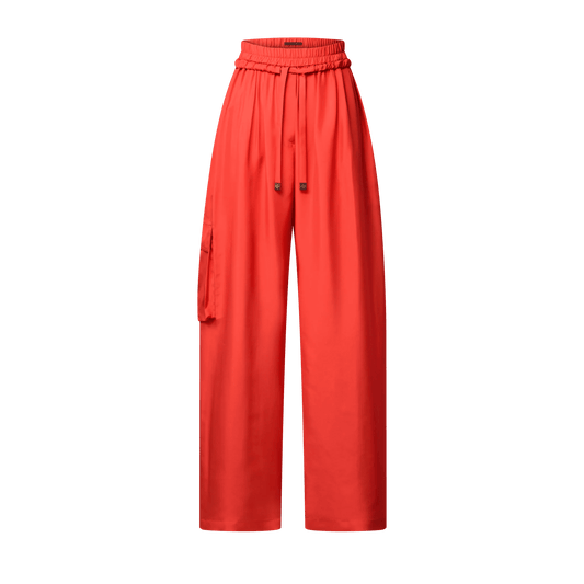 Women's Cargo Pocket Fluid Pants